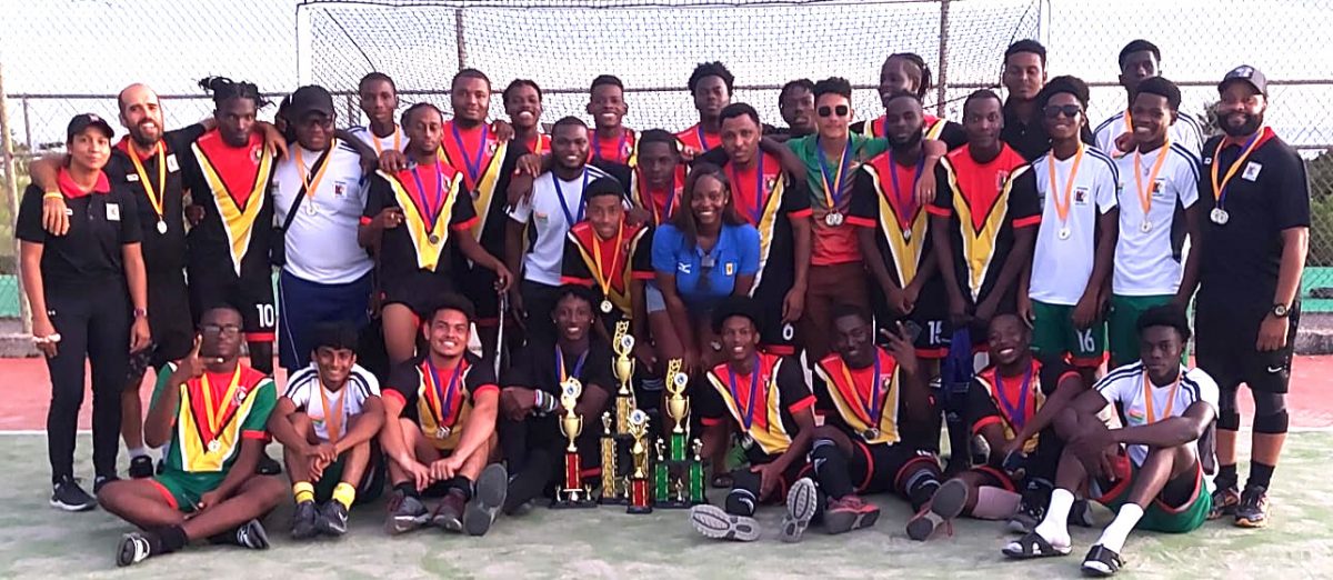 The Guyana Senior and Junior Men’s Hockey Team 