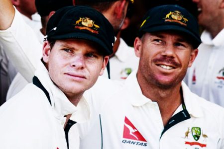 Steve Smith (left) and David Warner