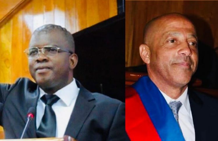 Haitian senator Rony Celestin (left) and former senator Richard Lenine Hervé Fourcand
haiti.loopnews.com