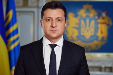 Ukraine President Volodymyr Zelenskiy
