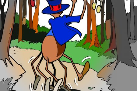 In traditional storytelling Anansi is a trickster spider