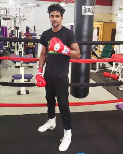 The calendar has flipped to 2023 and Elton Dharry yesterday provided the name of his potential opponent for the tentative March 25 restart of boxing here. Boxing starved fans will soon be satiated with a card comprising title fights tentatively set for the National Stadium and Dharry who will headline the event, stated that he will match gloves with Hugo Hernandez.
“After a long wait, we finally agreed on March 25 against Hugo Hernandez from Mexico,” said Dharry yesterday. The USA-based super flyweight was scheduled to be in the ring here late last year fighting for the British Commonwealth title, but negotiations fell through.
Hence the March 25 ring date.
“I am in gym and training and I am just waiting for the boxing board to put things together,” he declared.
Dharry will match gloves against the game Mexican for the WBC Silver belt. Hernandez, 27, record stands at 19-7-1. He won his last fight last August via the KO route in the first round.
The 37-year-old orthodox fighter knows that Father Time is ticking on his career and plans to put on a show in front of the local boxing starved fans.
“It is another great opportunity for me to fight at home in a big fight and it would be good for Guyana and its boxing as well, but right now I can only do what is in my power and that is stay training and staying focused.”
Dharry, who has been calling out world champions in his division, fought for the WBA Super flyweight title in 2019. However, he lost to Andrew Maloney in the latter’s hometown of Melbourne, Australia in a controversial ninth-round stoppage after the ring side doctor stopped the fight which Dharry said he was dominating due to an eye injury.
Dharry improved his record to 26 (15KOs)-6-1 with an exciting decision win against Orlando Penalba last April at the stadium and reiterated that his ultimate dream is to win a world title for Guyana.
(Emmerson Campbell)