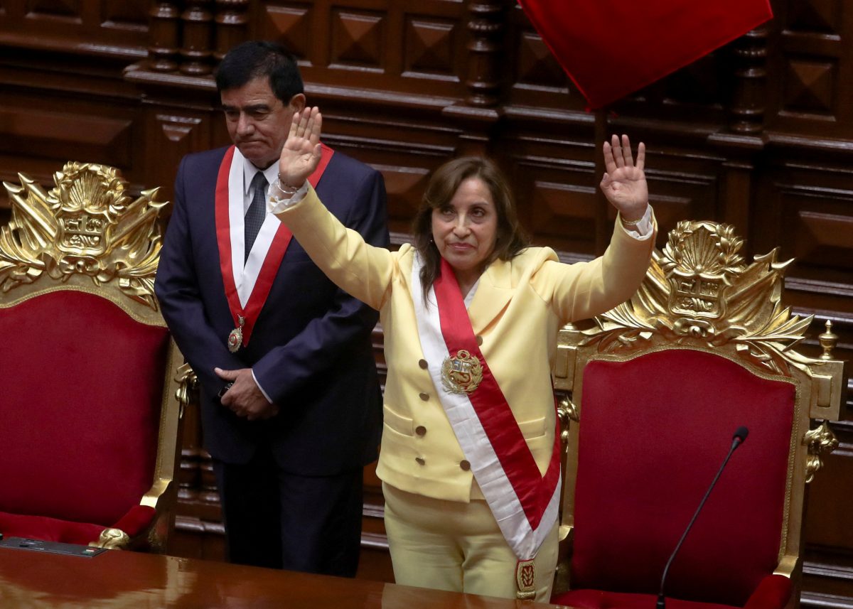 President Dina Boluarte, REUTERS/Sebastian Castaneda