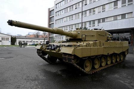 Germany’s Leopard tank. Reuters