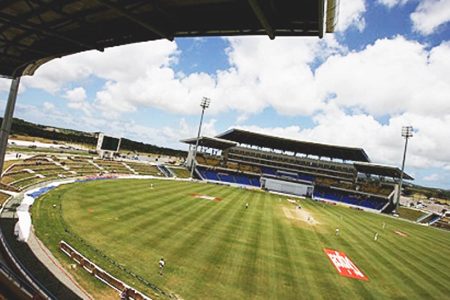 Vivian Richards Cricket Ground in Antigua.
