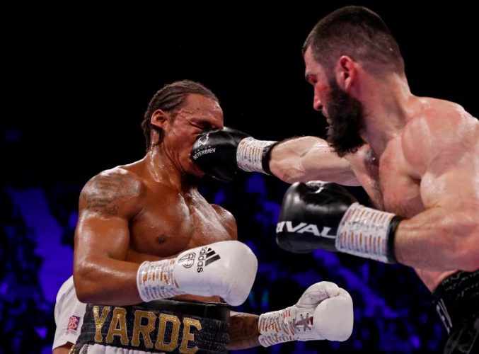 Artur Beterbiev in action against Anthony Yarde Action Images via Reuters/Andrew Couldridge
