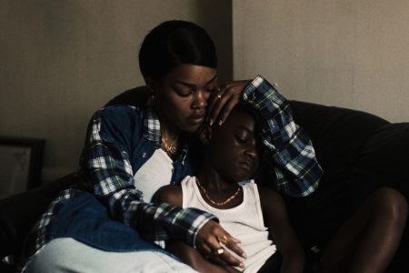 Teyana Taylor and Aaron Kingsley Adetola as mother and son in “A Thousand and One” (Image courtesy of the Sundance Institute)