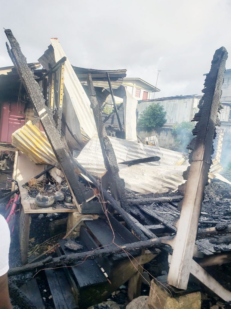 Several Homeless After Fire Ravages Agricola House - Stabroek News