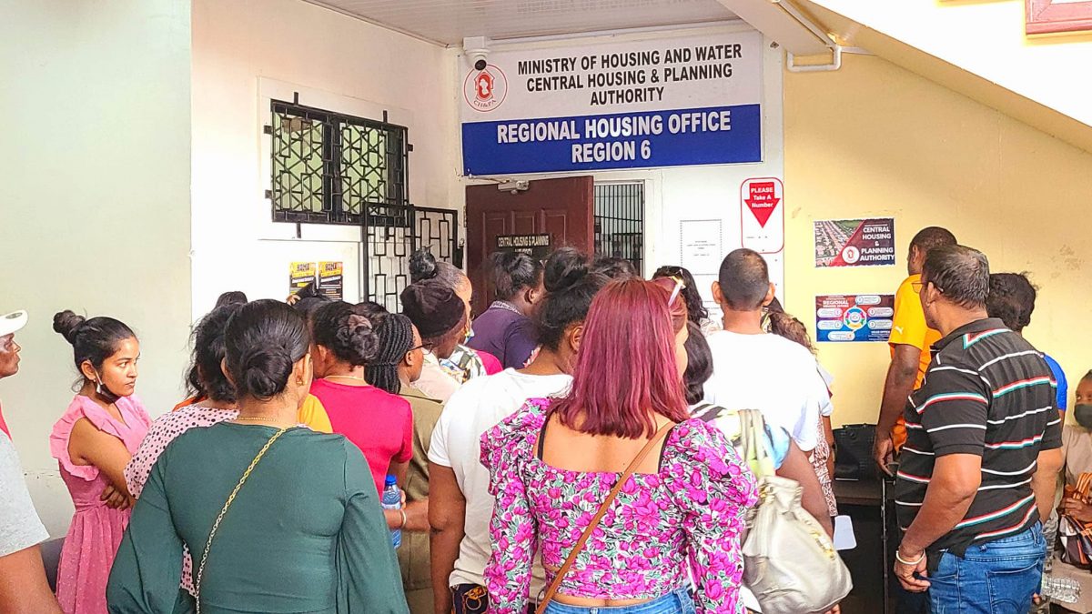 Members of the public at the office (CHPA photo)
