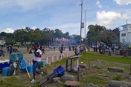 Unrest in Suriname (De Ware Tijd photo)