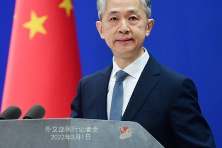 Foreign ministry spokesperson Wang Wenbin
