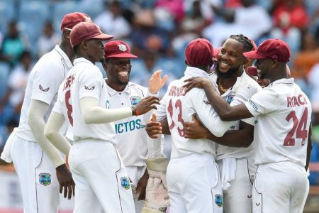 West Indies will enter the first Test against Zimbabwe as favorites
