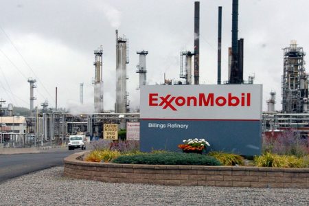 Exxon Mobil’s Billings Refinery sits in Billings, Mont.
AP Photo/Matthew Brown, File 