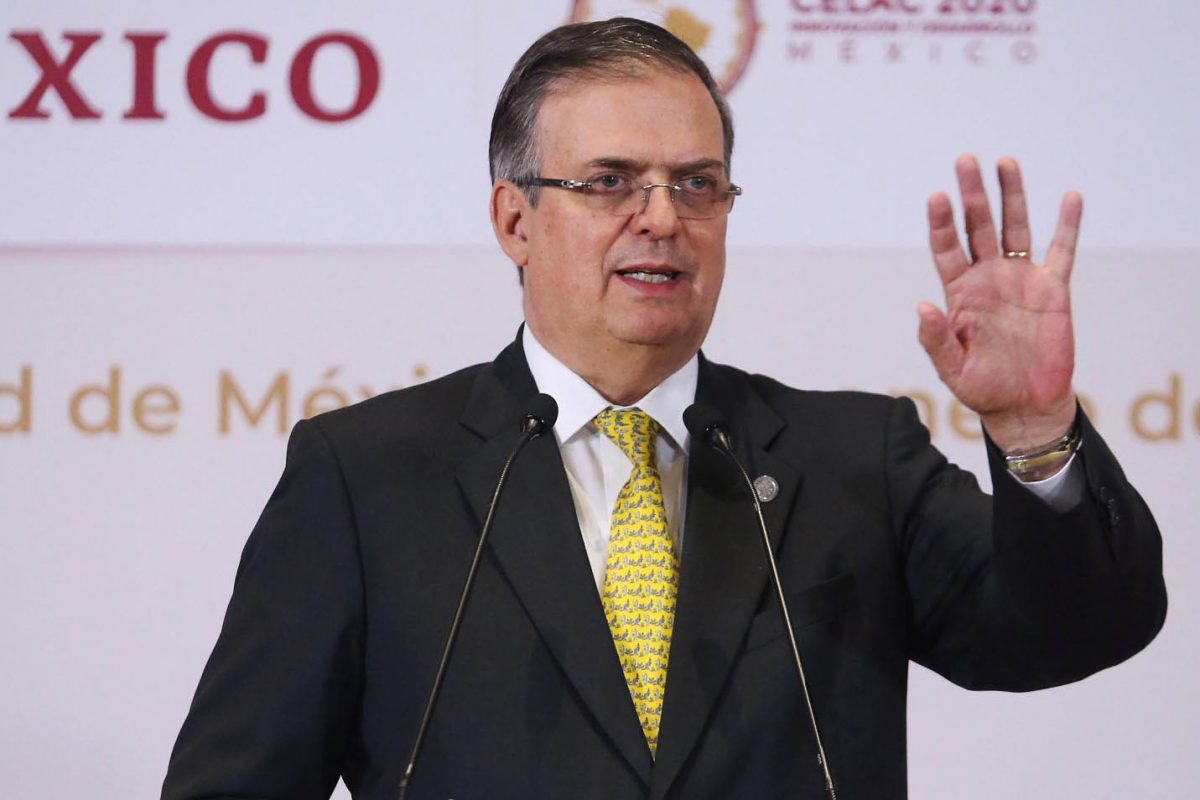 Mexican Foreign Minister Marcelo Ebrard 