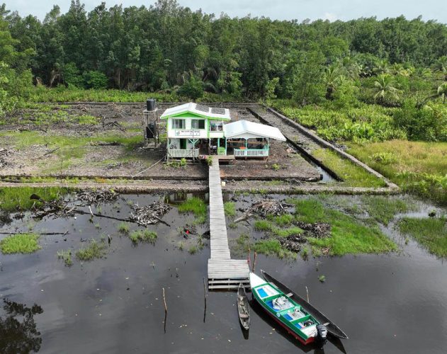 Aerial view of the Imbotero Research Centre
