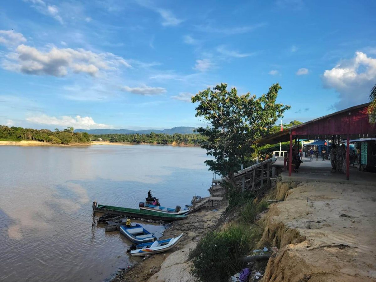 The riverside at Eteringbang
