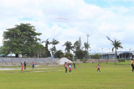 Let’s get these kites up! (CJIA photo)