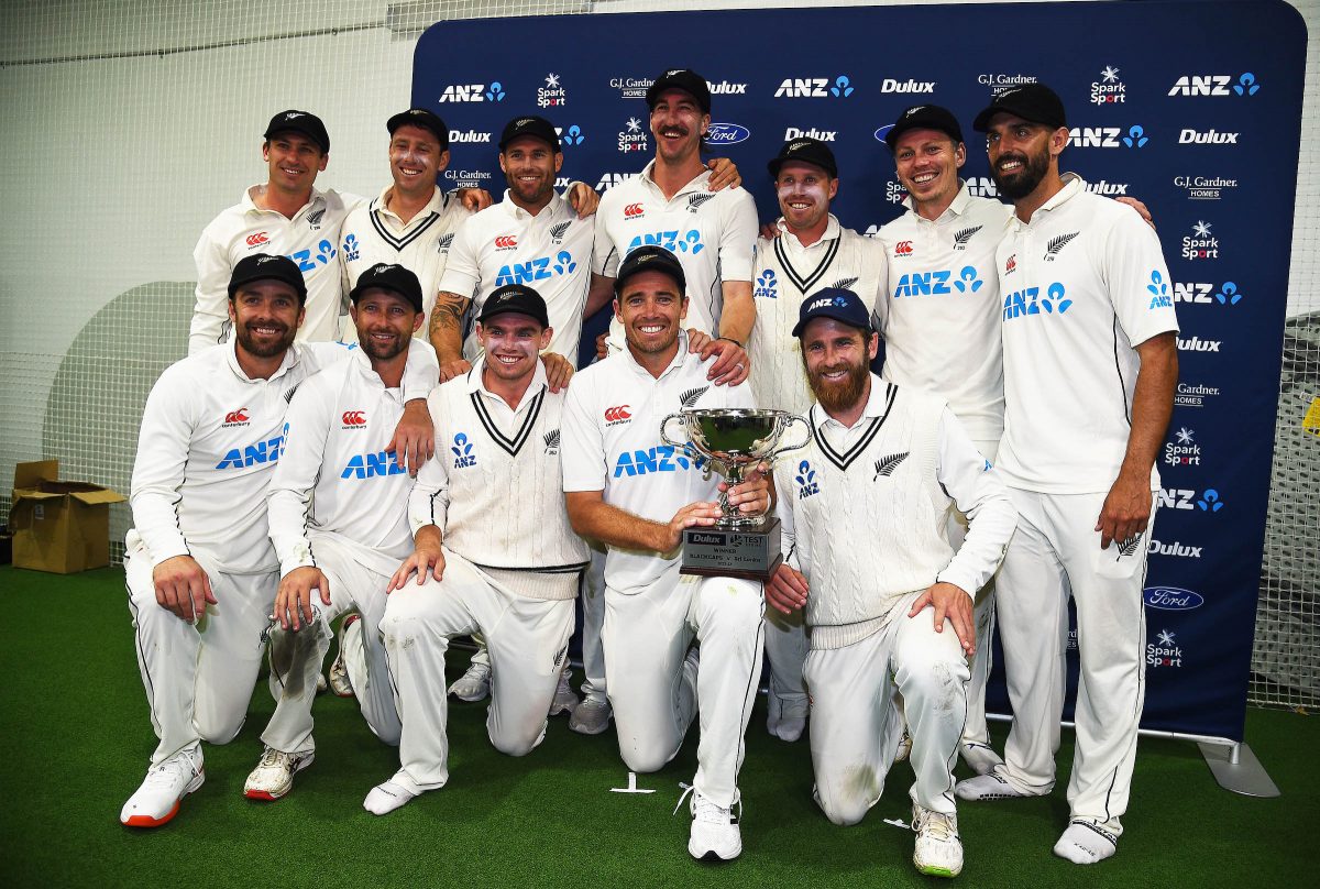 The victorious New Zealand team. (Photo courtesy Cricket New Zealand)
