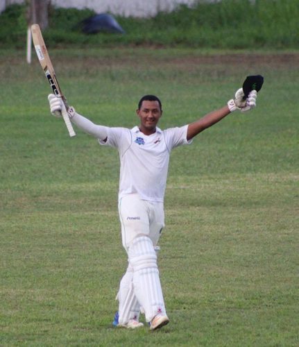 Essequibo’s Kemol Savory struck his maiden first-class ton.