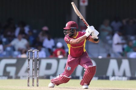 West Indies captain Shai Hope … struck a 14th ODI hundred
