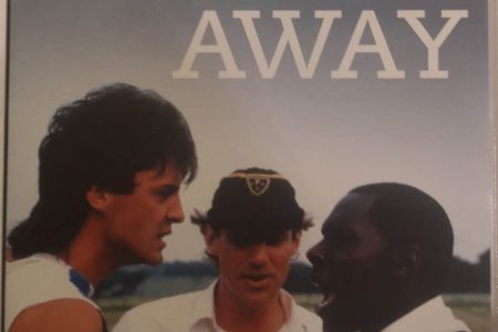 The DVD cover of the film “Playing Away”