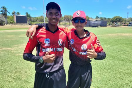 Darrius Batoosingh and Yasir Deen grabbed three wickets each to help dismiss Guyana for a paltry 75.