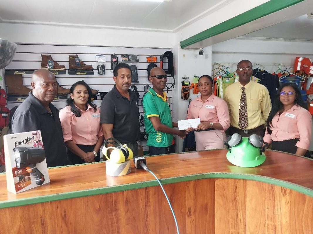 Industrial Safety Supplies Inc., sponsors rifle shooters - Stabroek News