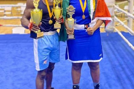 Joel Williamson and Abiola Jackman both won their respective international bouts via unanimous decision on Saturday in Barbados

