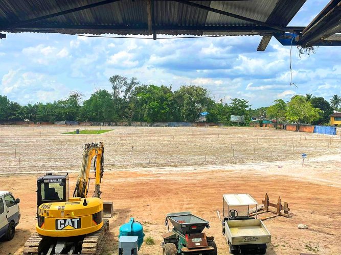 The present state of the Mackenzie Sports Club Ground 