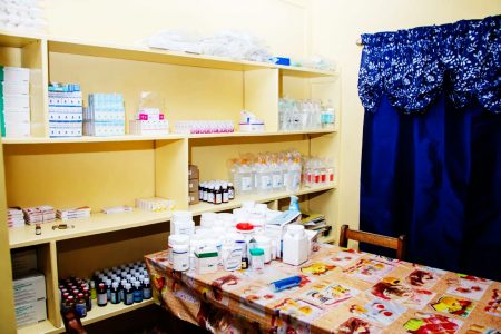 Medical supplies at the facility (DPI photo)