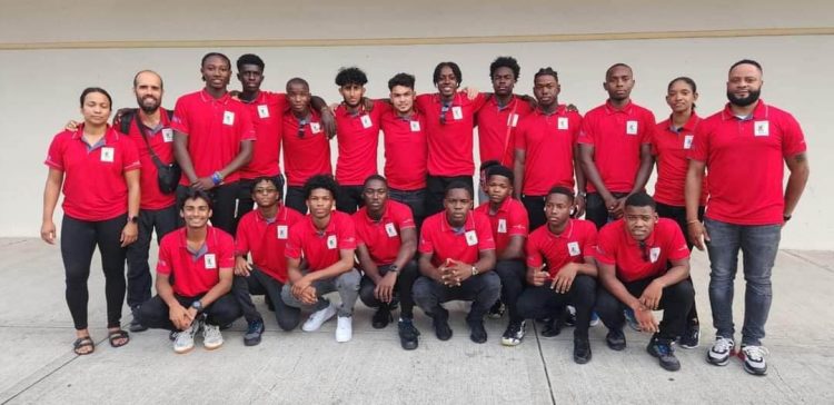 The Guyana U21 men’s squad