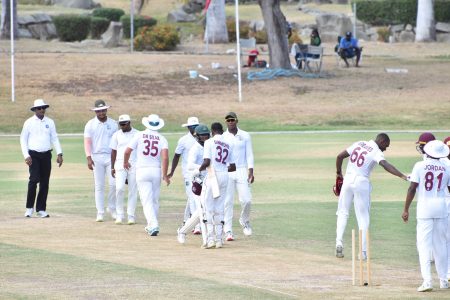 The West Indies Academy completed a satisfying seven-wicket win over Team Headley inside three days in the opening match of the Cricket West Indies Headley-Weekes Tri-Series tournament yesterday in St John’s Antigua
