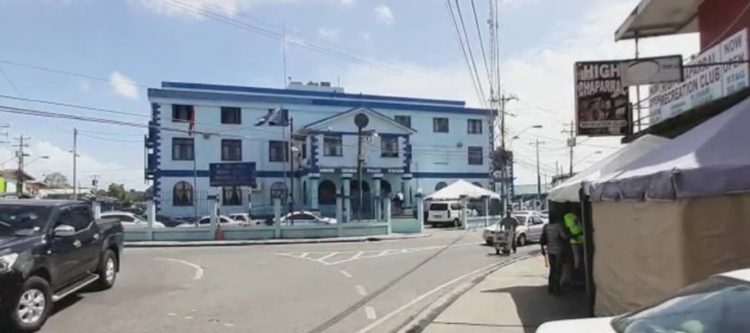 The Sangre Grande Police Station