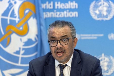 WHO Director-General Tedros Adhanom Ghebreyesus