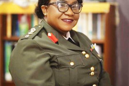 Retired chief magistrate and Guyana Defence Force colonel Ann McLennan
