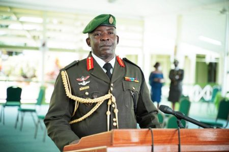 Retired GDF Head, Brigadier Godfrey Bess