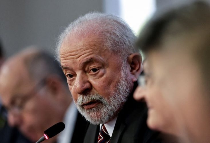 Brazil’s President Luiz Inacio Lula da Silva meets with Venezuela’s President Nicolas Maduro (not pictured) before a summit with presidents of South America to discuss the re-launching of the regional cooperation bloc UNASUR, in Brasilia, Brazil, May 29, 2023. (Reuters photo)