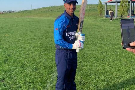 Matthew Nandu scored back-to-back centuries after returning to Canada recently.