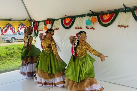 Saraswati Dance Academy performing at the event 