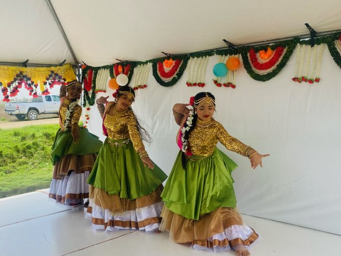 Saraswati Dance Academy performing at the event 