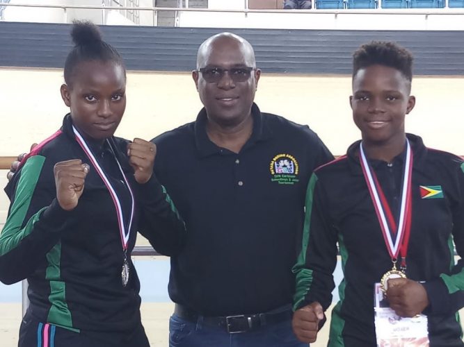 IBA world ranked sisters, Abiola and Alesha Jackman will both fight on the amateur
segment of the ‘Return to Scorpio’ card on May 21 at the National Gymnasium.