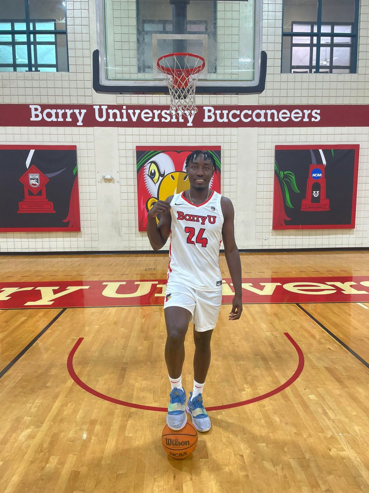 Akeem Crandon, Barry University’s newest recruit
