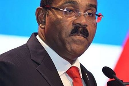 Antiguan Prime Minister Gaston Browne