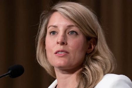 Canadian Foreign Minister Melanie Joly

