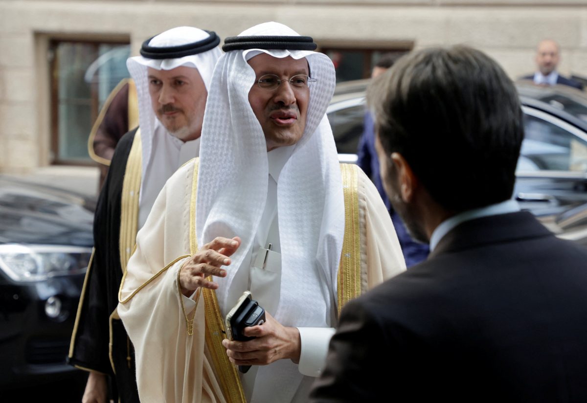 Saudi Arabia's Minister of Energy Prince Abdulaziz bin Salman Al-Saud arrives for an OPEC meeting in Vienna, Austria, June 4, 2023. REUTERS/Leonhard Foeger