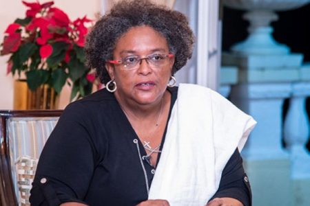 Barbados Prime Minister, Mia Mottley. 