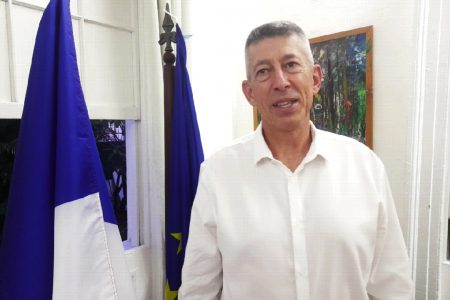 Nicolás Bouillane de Lacoste, non-resident Ambassador of France to Guyana