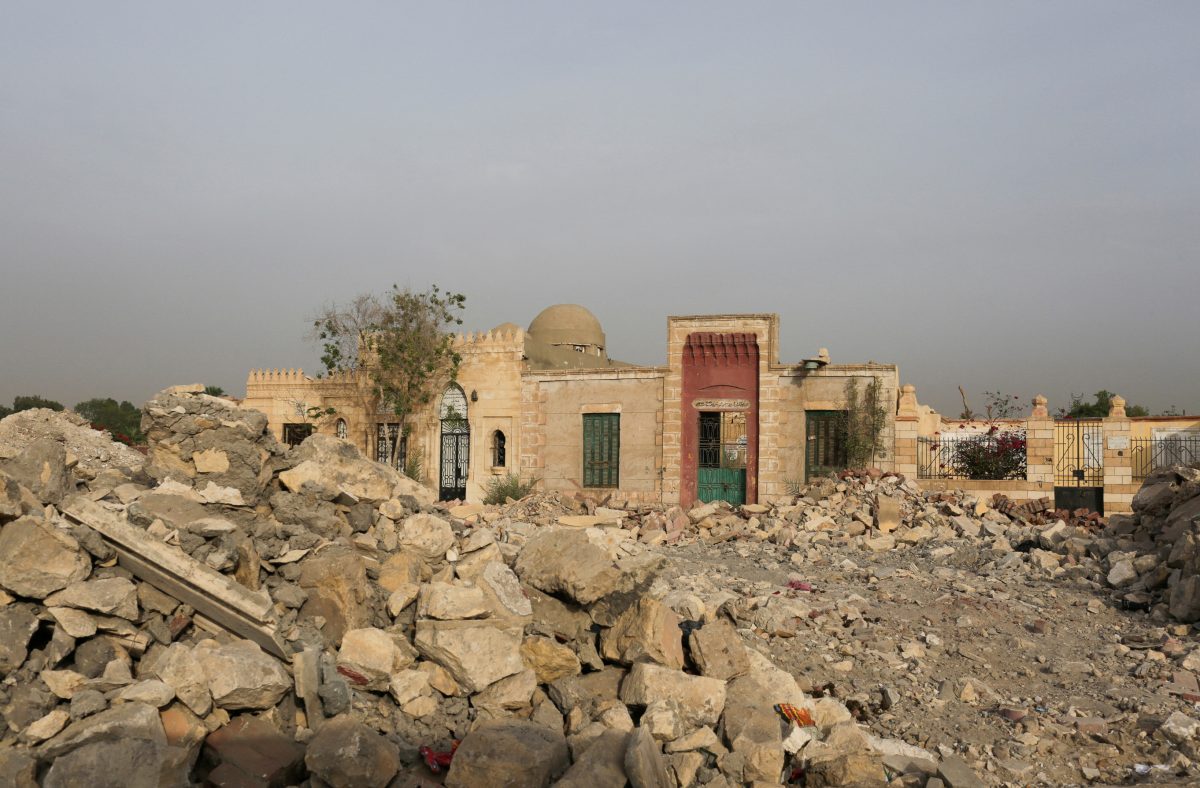 The cemetery (Reuters photo)