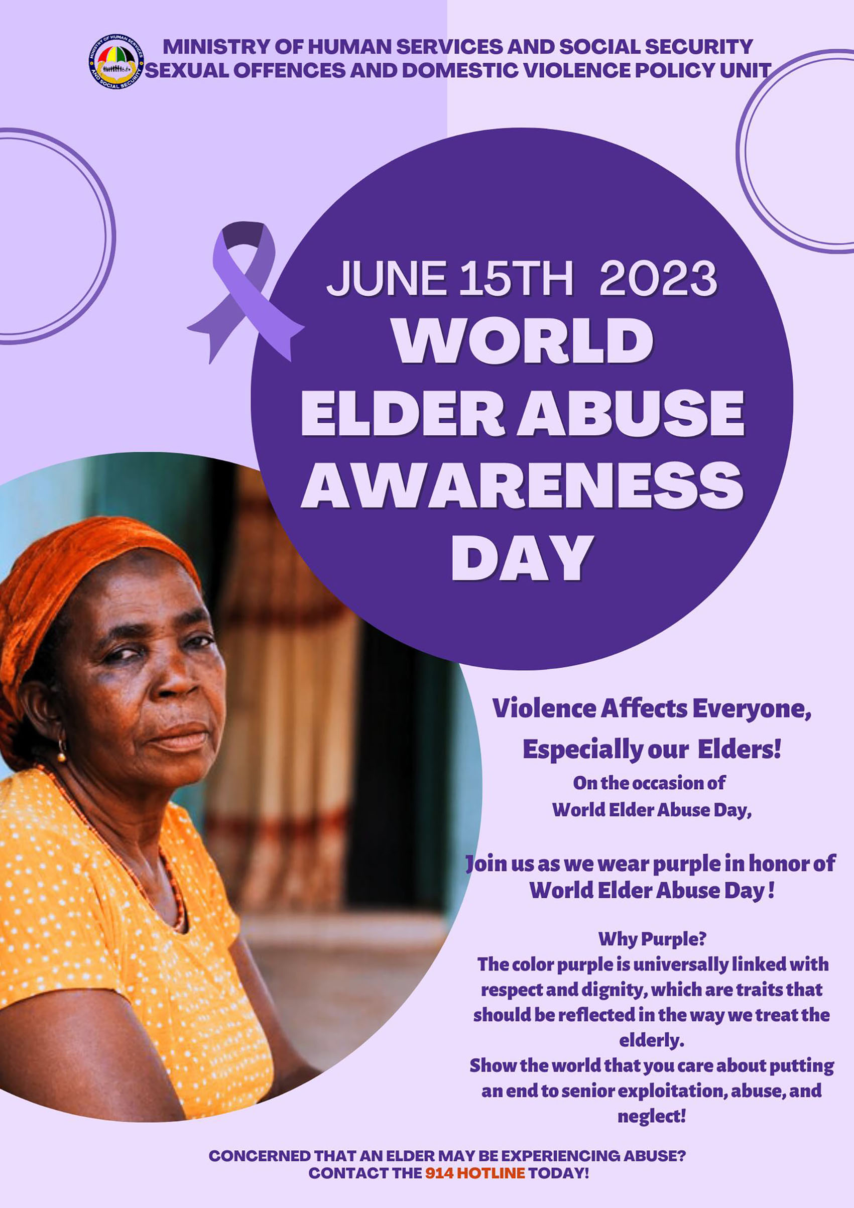 World Elder Abuse Awareness Day Stabroek News