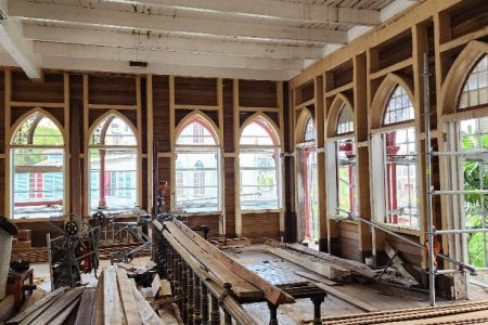 Some of the interior rehabilitation  (City Hall photo)